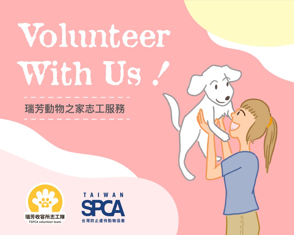 SPCA｜瑞芳動物之家志工招募-視覺設計