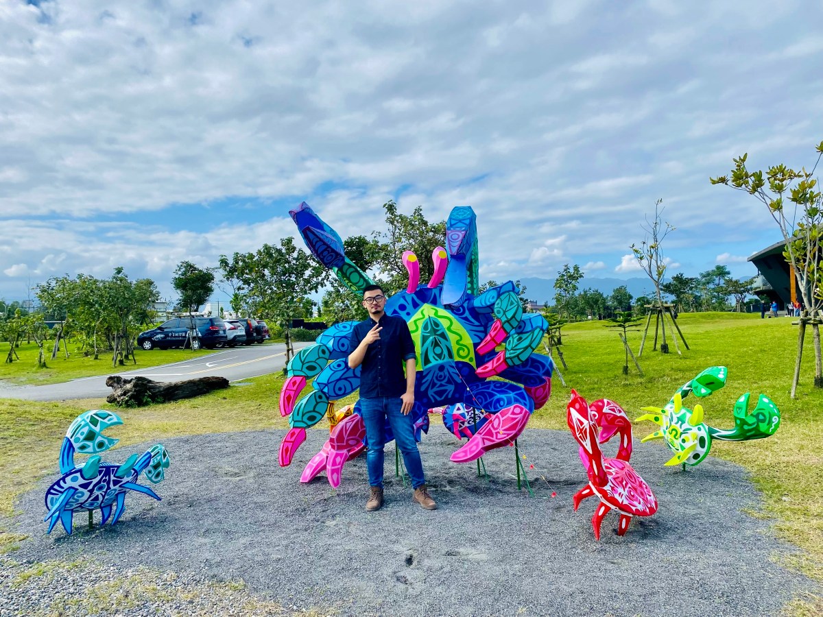 阿學｜壯圍沙丘地景藝術節-裝置藝術彩繪