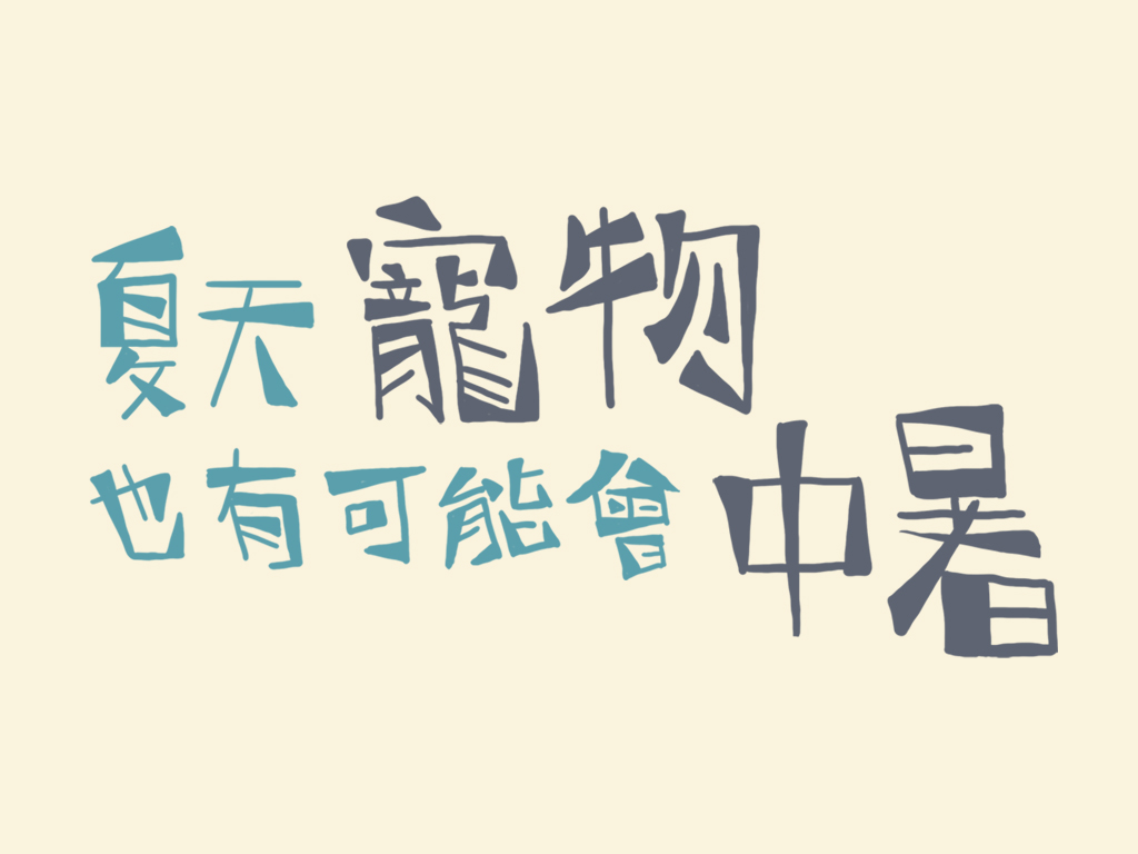 SPCA｜夏天寵物也會中暑-DM排版設計