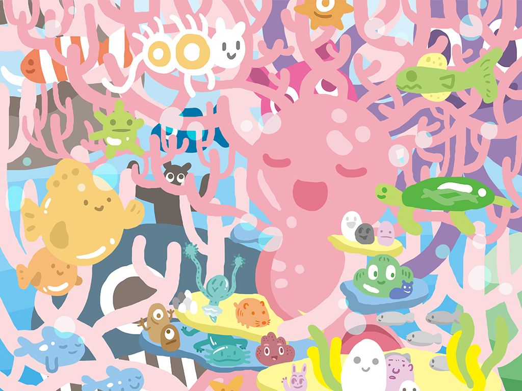 阿學｜【珊瑚公主】插畫創作