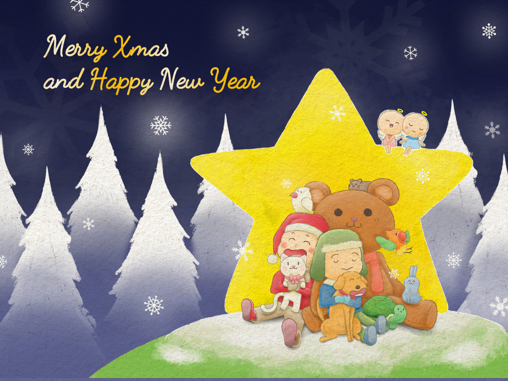 SPCA｜聖誕節賀卡設計