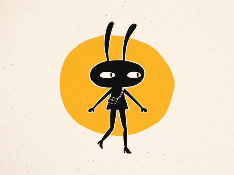 阿學｜【長腳兔先生】插畫創作